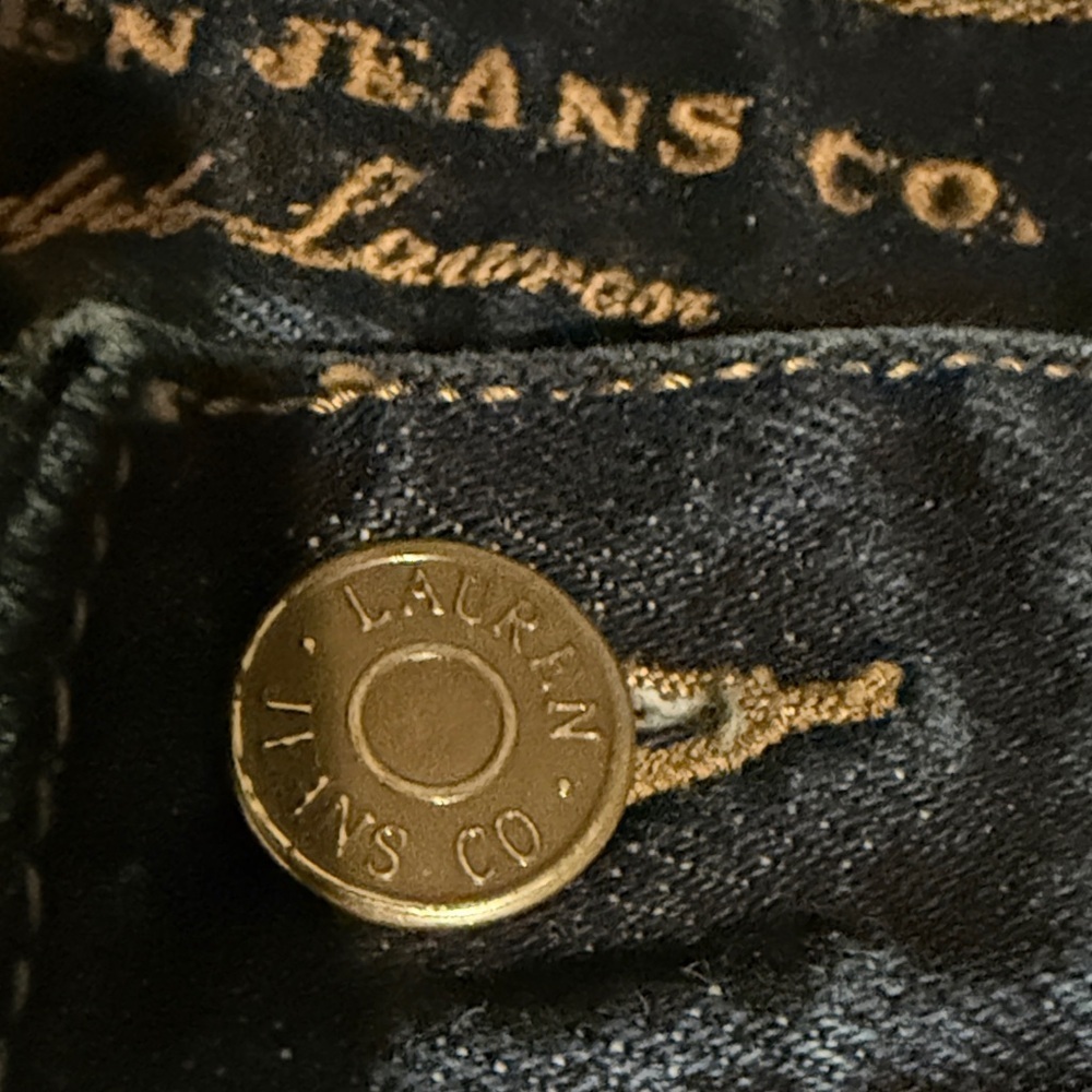 Lauren Ralph Lauren Dark Blue Ankle Jeans - Picture 5 of 13